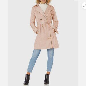 Cole Haan Signature Hooded Trench Coat XL Nude COLOR *LIKE NEW*